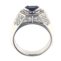 Anello Fanton Gioielli Donna ANELLI ZAFFIRO in Oro bianco Zaffiro 0.87 Ct ANOR-228-52 - ANOR-228-52